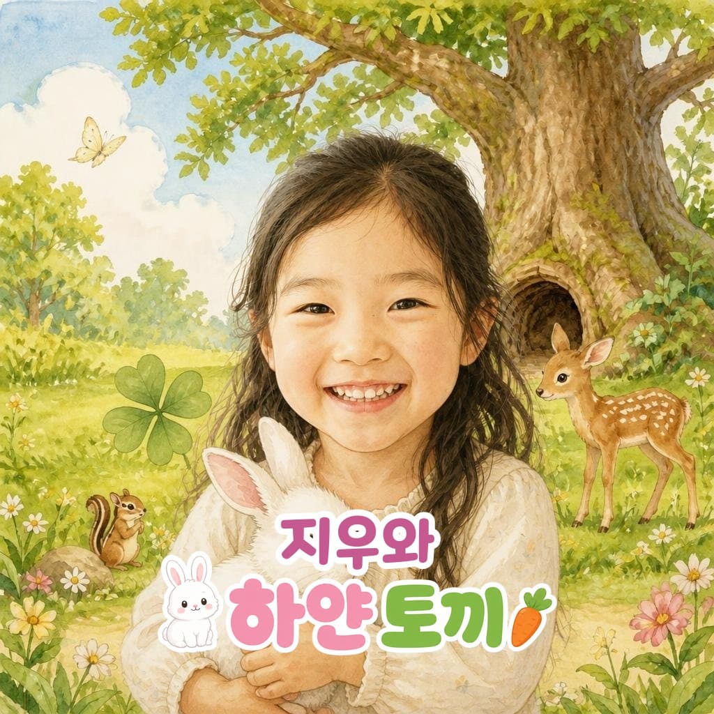 아이 이름이 표지에 인쇄된 맞춤 동화책