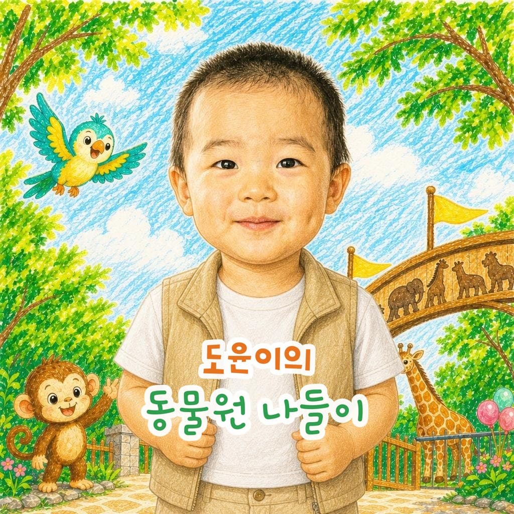 아이 이름이 표지에 인쇄된 맞춤 동화책