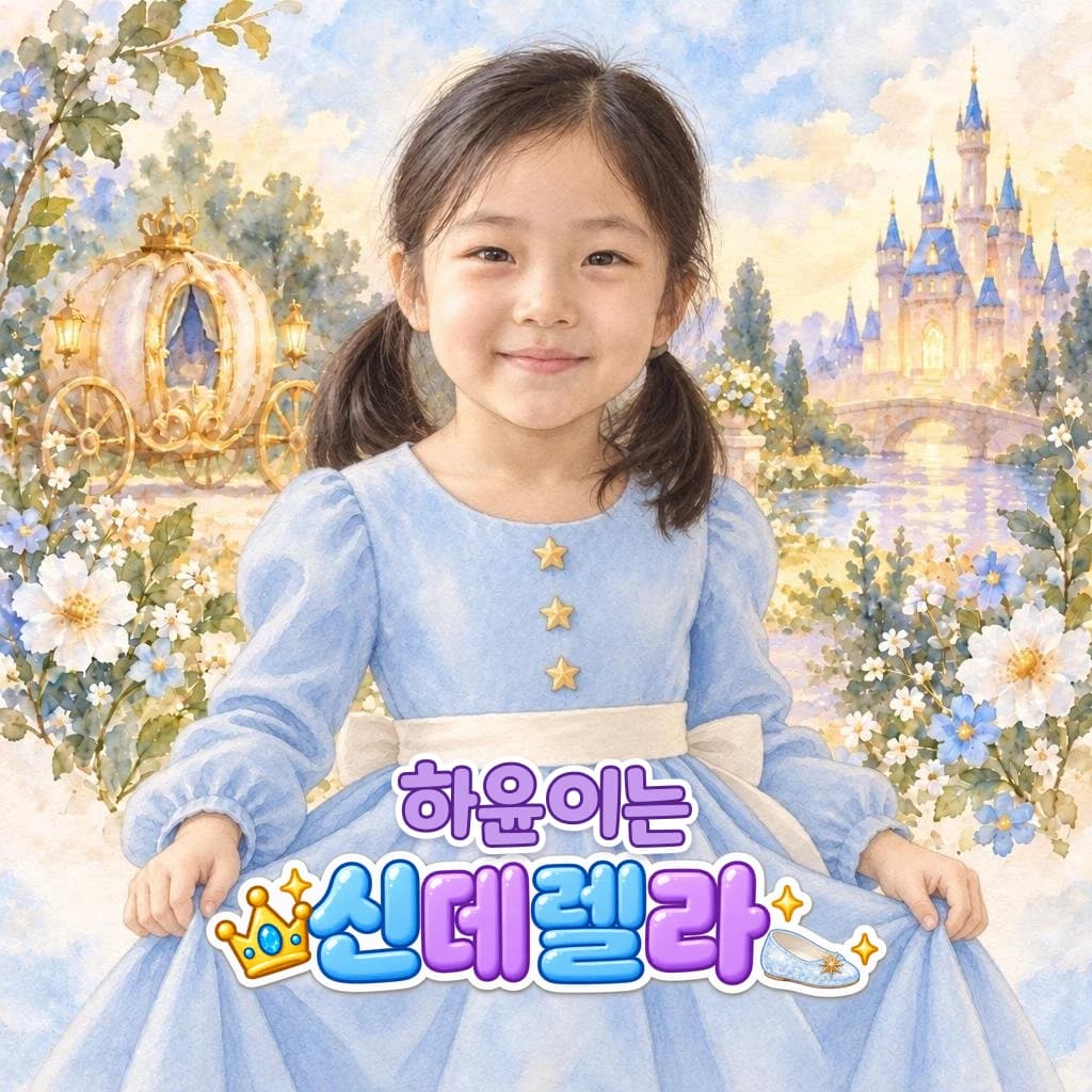아이 이름이 표지에 인쇄된 맞춤 동화책