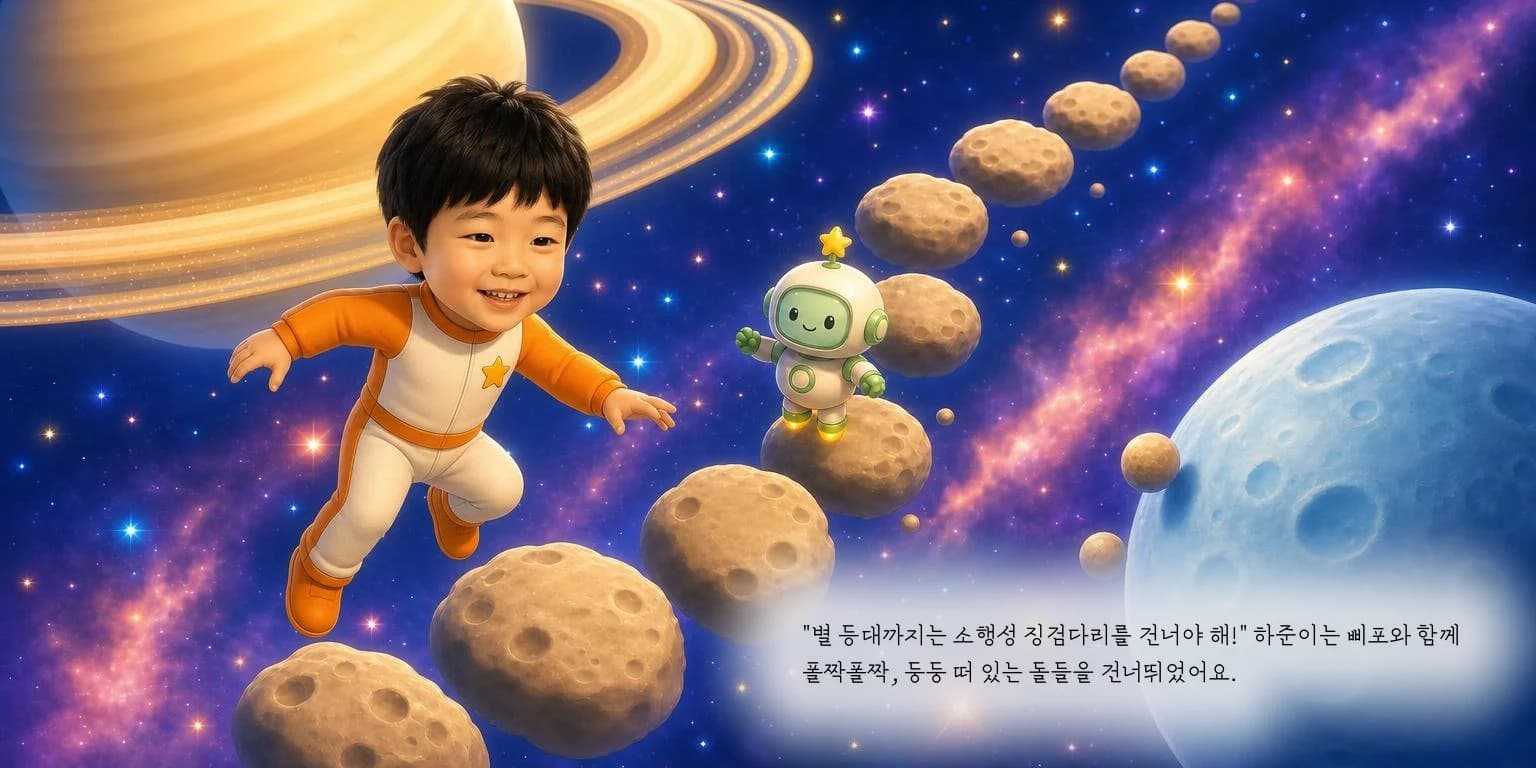 신나는 우주 탐험 동화책 미리보기