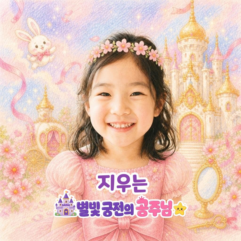 아이 이름이 표지에 인쇄된 맞춤 동화책