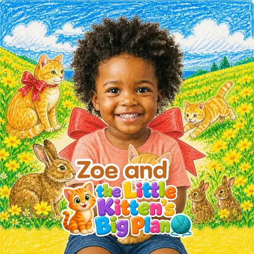 Kittens storybook cover