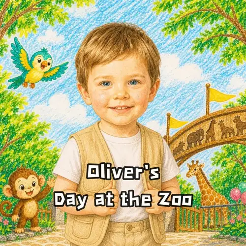 Zoo storybook cover